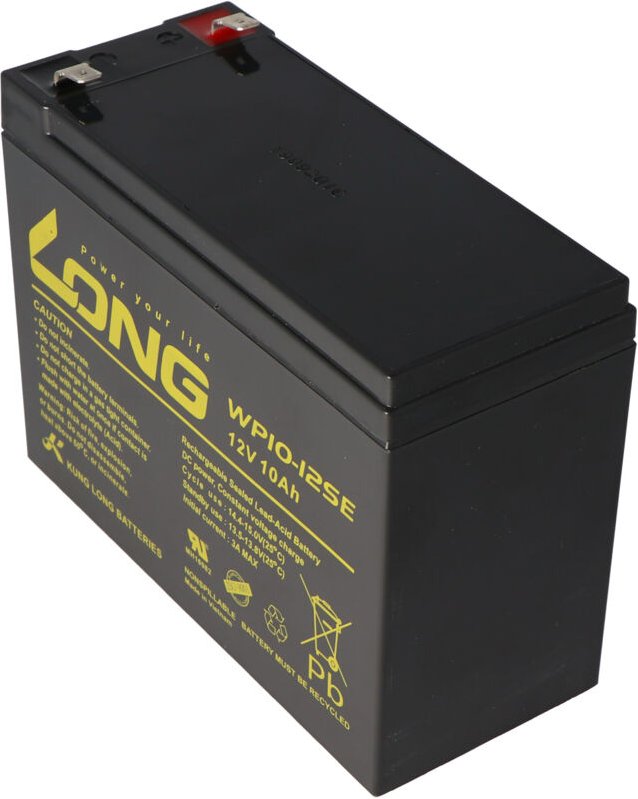 Thumbnail - KUNG LONG Blei-Akkumulator WP10-12SE, 12 V-/10 Ah, zyklisch