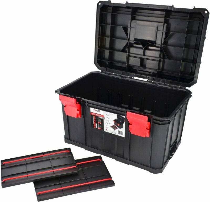 AWTOOLS Modulare Box mit Fächern 530x355x310mm