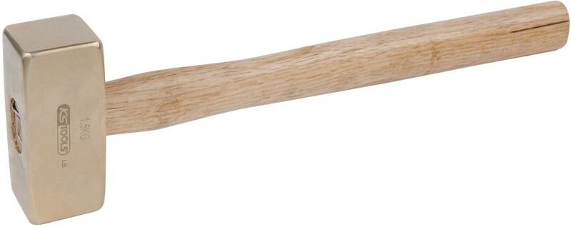Ks Tools BRONZEplus Fäustel 1250 g, mit Hickorystiel