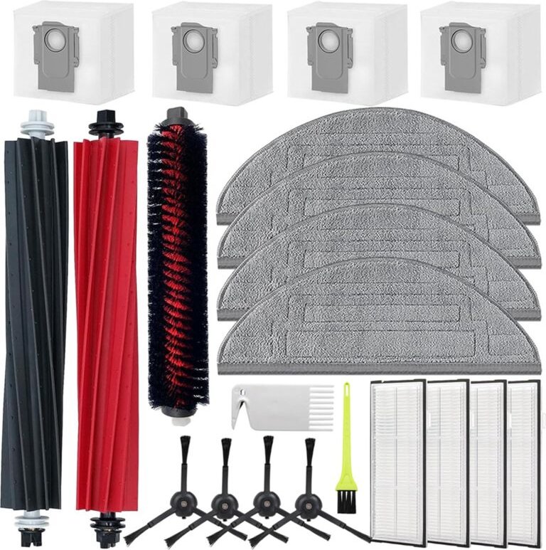 Für S8 Roboter-Staubsauger, Bürstenfilter, Mopptuch, Staubbeutel