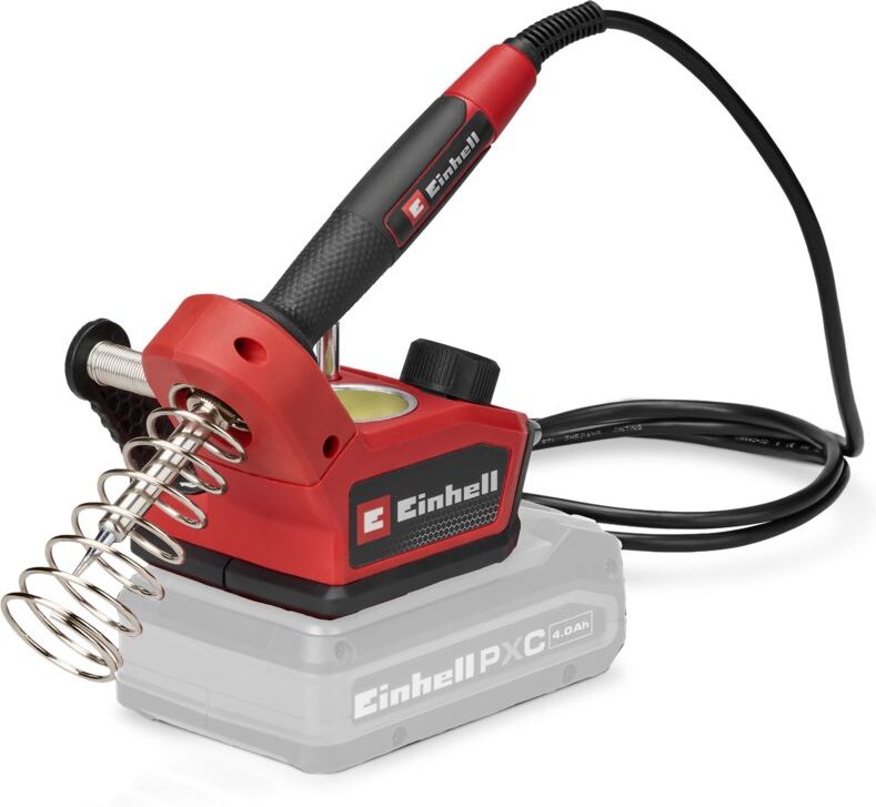 Einhell Akku-Lötkolben TE-SI 18/480 Li E - Solo Power X-Change (18 V, 200 °C - 480 °C, zum Weichlöten, LCD-Display, inkl...