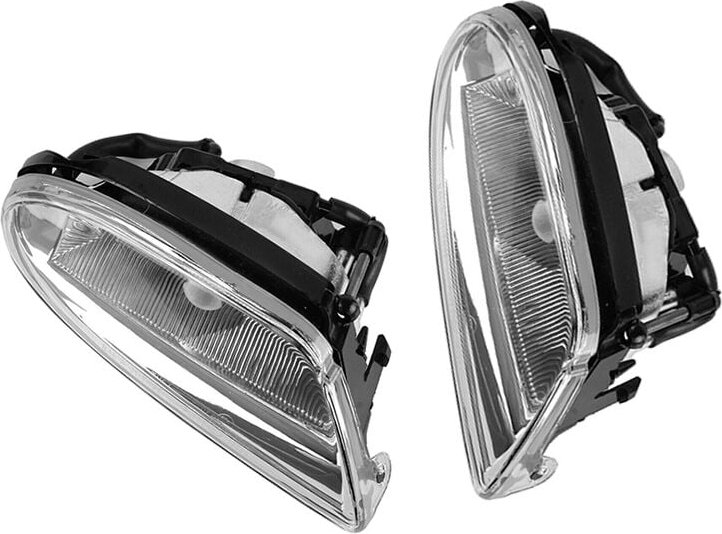 Tlily - 2 Teilige Scheinwerfer Fahr Leuchte für W163 ML320 ML350 ML430 ML500 ML55 su 1638200328 1638200428