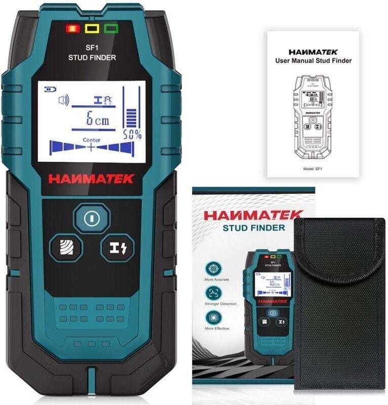 SF1 4-in-1 Wandständerdetektor für Eisen- und Nichteisenmetalle, Materialdetektor
