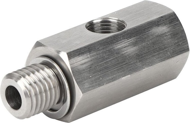 Turbo-Öldruckanschluss M12x1, 5 1/8 NPT, T-Adapter, Edelstahl-Autozubehör