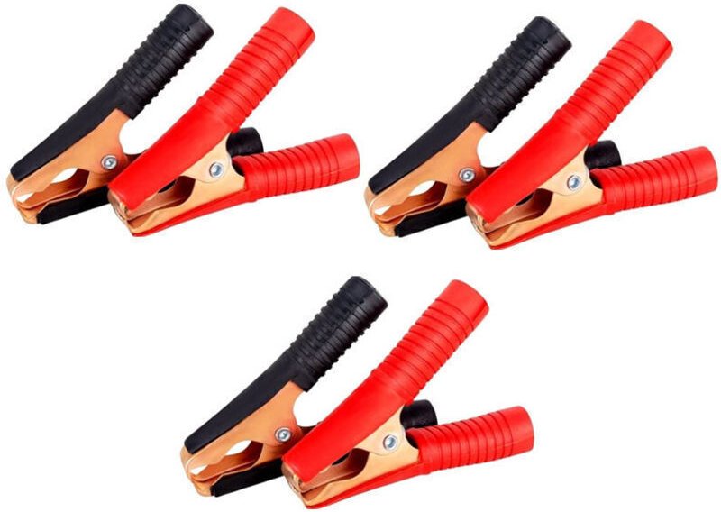 Stück 100A isolierte Autobatterieklemmen zum Starthilfegeben für LKW, Boot und andere Fahrzeuge