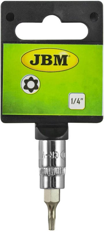 JBM - Torx (tx) T9 inv Chrom Schraubendreher Becher 13391