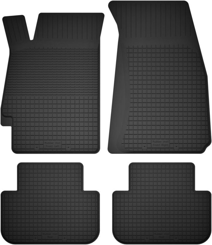Gummi-Automatten, 4er-Set, Universalmodell: Renault Megane II Fließheck (2002-2008)