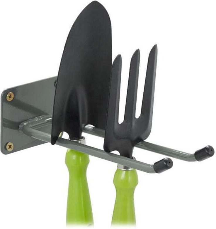 Wall mounted appliance holder charcoal