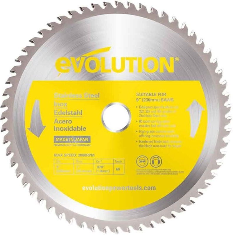 Evo 677232 Disc evo 230 Edelstahl.