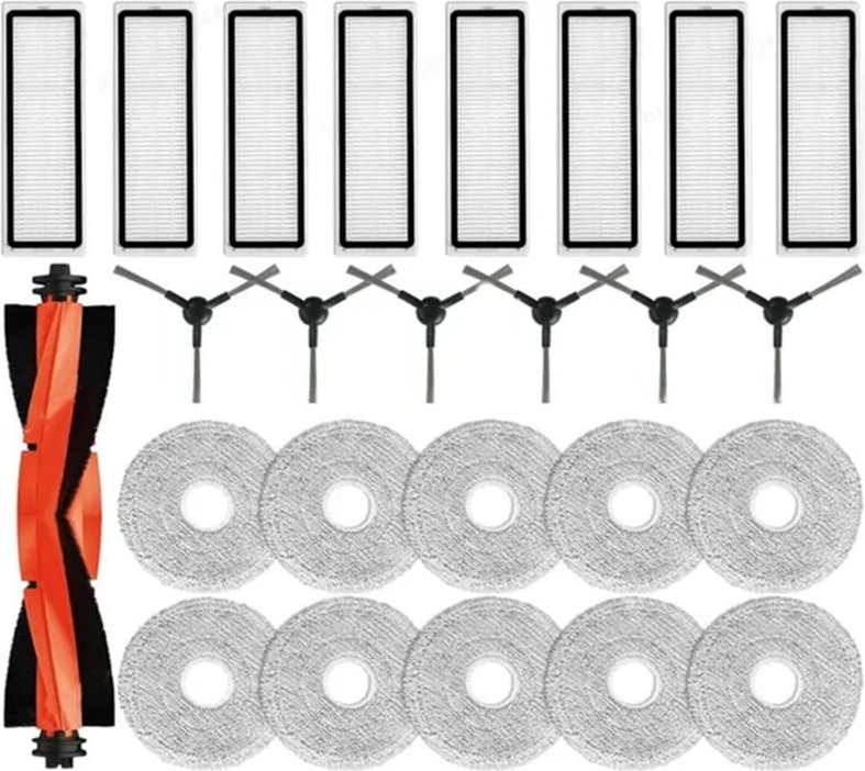 Für Roboter Vakuum S20 + / S10 Plus B108GL B105 B108CN B113CN Wichtigsten Seite Pinsel Mopp Tuch Hepa-Filter Teile