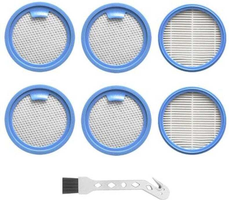 ASKW5 Filter Set Performance Kit Zubehör für AEG Staubsauger, für AEG 7000 Akku-Staubsauger 4 Vormotorfilter & 2 Hygiene...