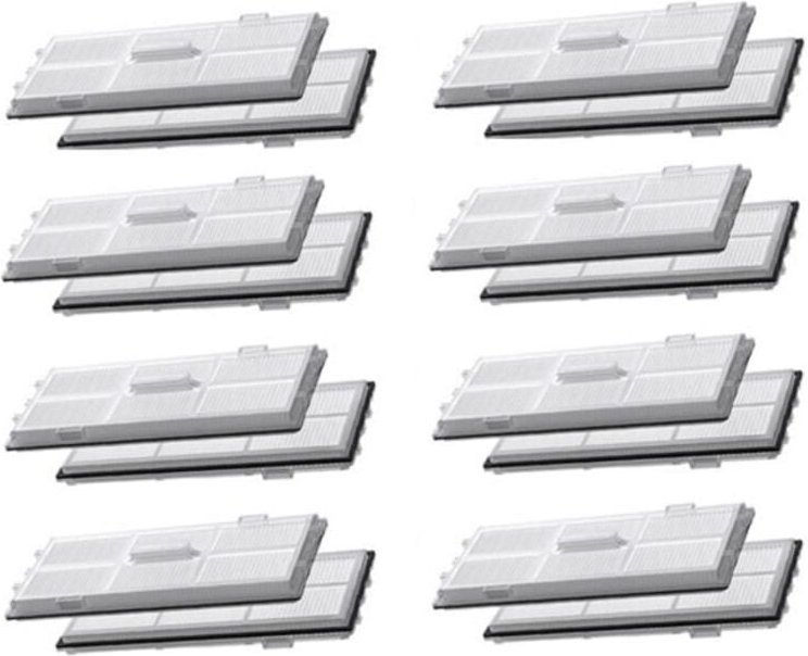 16 HEPA-Filter für Xiaomi Roborock S8/S8+/S8 Pro Ultra Saugroboter, Ersatzteile, waschbare Filter