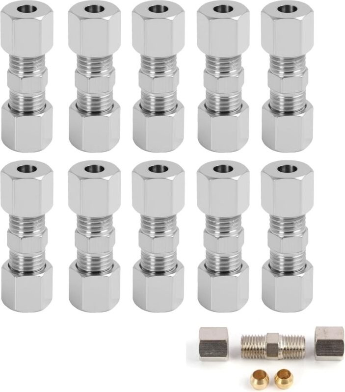 10-teiliges 4,75-mm-Bremskabel-Anschlussset – Ersatz-Set für Bremskabel-Anschluss – einfach zu installieren – hochwertig...