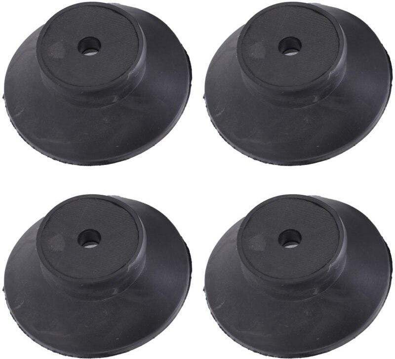 Stoßdämpfendes Gummikissen für Vakuumpumpen, Zubehör für kleine ölfreie Luftkompressoren, 4 Stück