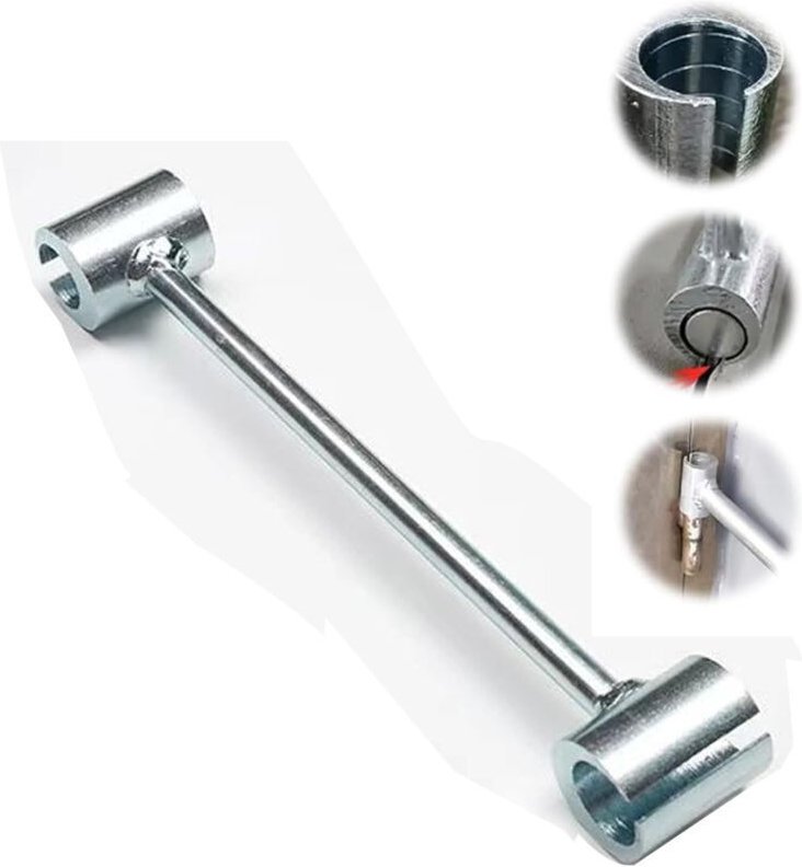 Einteiliges Werkzeug zum Einstellen von Türscharnieren, verstellbarer Schraubenschlüssel für den Scharnierspalt, Werkzeu...