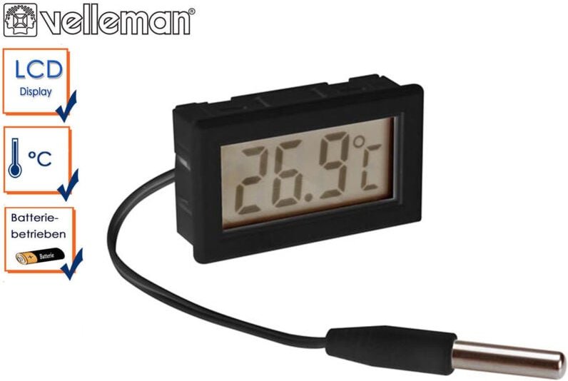 Digitalthermometer - einbau