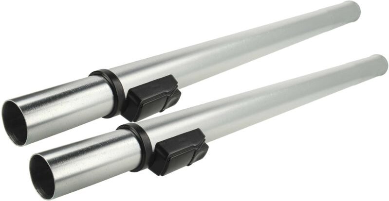 2x Staubsaugerohr kompatibel mit Lux d 725, d 728, d 729, d 730 Staubsauger - 32 mm Anschluss, 60 - 94 cm lang Schwarz S...