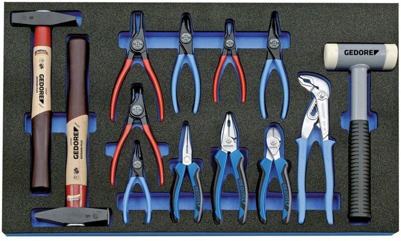 2005 CT4-8000 Werkzeugsortiment in Check-Tool-Modul, 13-teilig