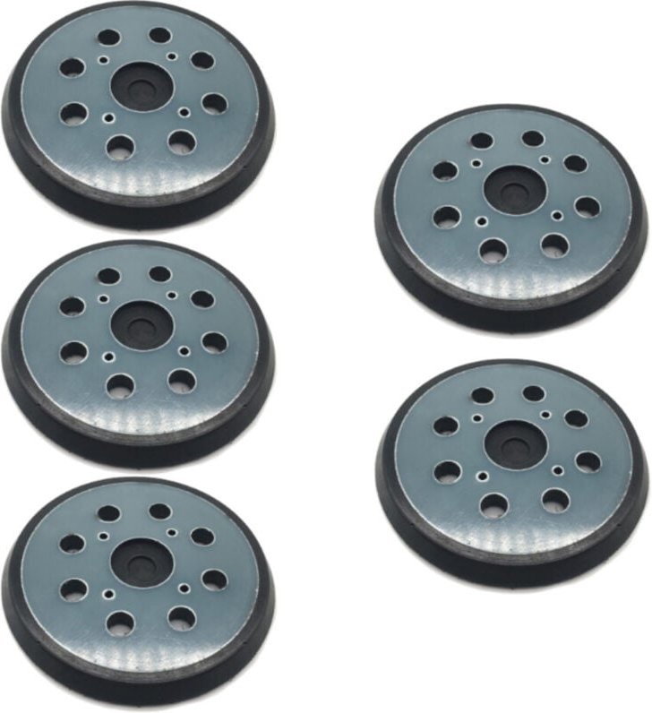 Trade-Shop Klett Schleifteller / Stützteller / Haftteller Ø125mm für CMI C-ES 420, Einhell Expert TE-RS 40 E, EX, BR, AR...