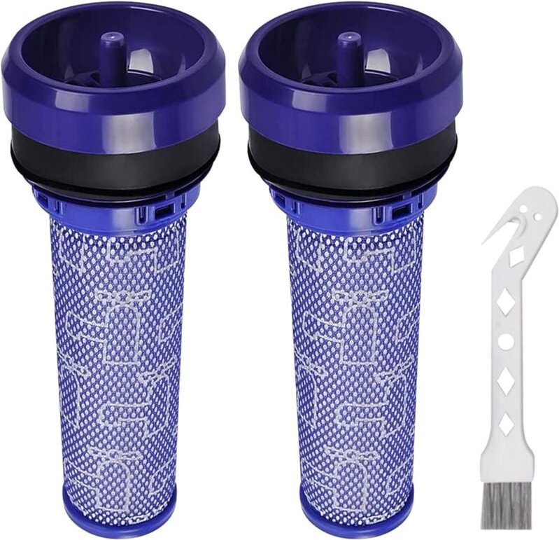 2 Stück Pre-Filter für Dyson DC33 DC37 DC39 DC28C DC53 Staubsauger, 92341301, 2 Filter und 1 Reinigungswerkzeug