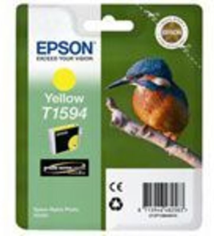 Epson Tintenkartusche Stylus Photo R2000, C13T15944010, yellow, 17ml (C13T15944010)
