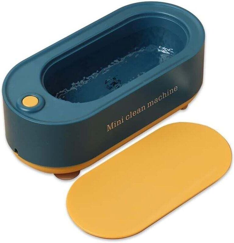 Vtizikl Nettoyeur ultrasonique , 350 ml, nettoyeur de lunettes, bain ultrasonique pour lunettes, bijoux, montres, bagues...
