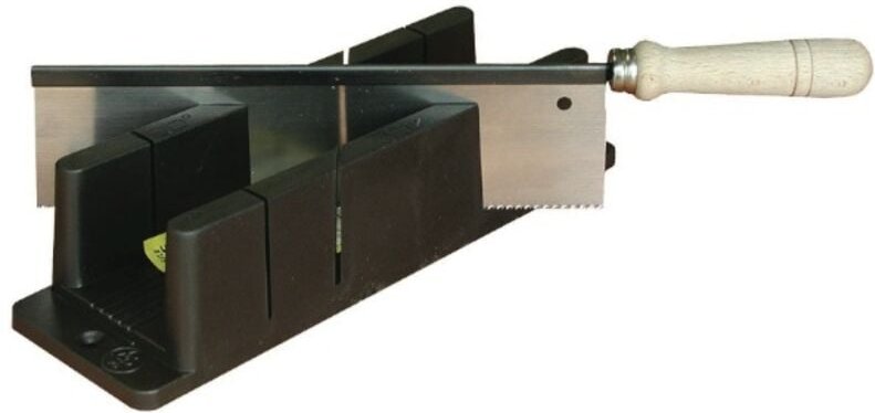 Gehrunglade aus Kunststoff + Rückensäge Outifrance