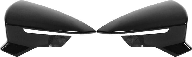 Paar Schutzabdeckungen für den linken und rechten Rückspiegel, Ersatz für seat Leon Mk3 5F st fr Cupra 2013–2019, Schwar...