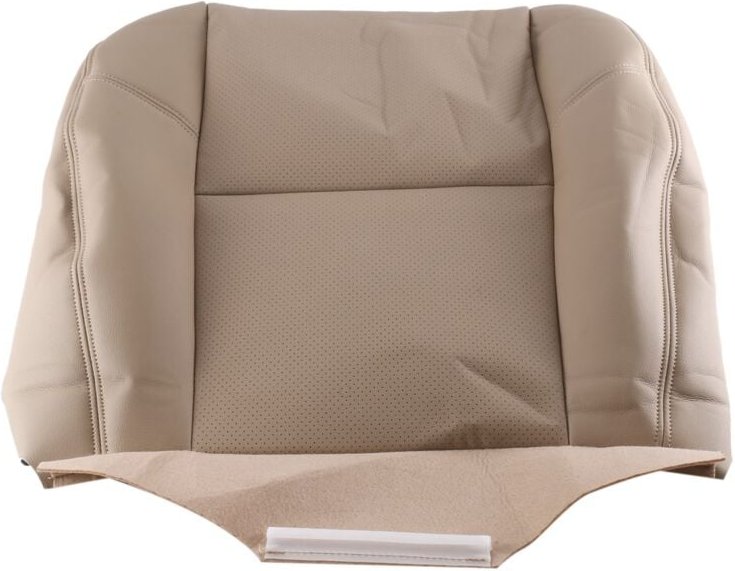 Auto Vorder Fahrer Seite PU Leder Sitz Kissen Unterer Sitzbezug für Escalade 2007-2014 Beige