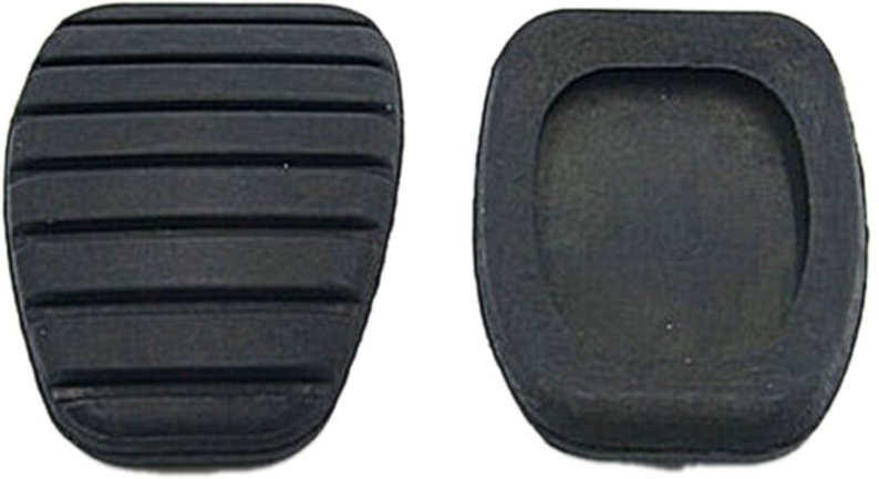 Tlily - 1 Paar Kupplung Bremse Gummi Pedal Pad Abdeckung für Trafic af Einfache Installation