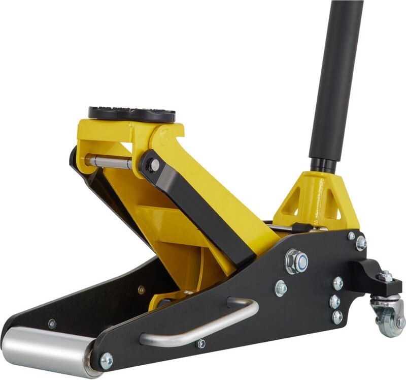 1,5 Tonnen Wagenheber mit niedrigem Profil, Rennwagenheber aus Aluminium und Stahl mit Doppelkolben, Schnellhubpumpe, Hu...