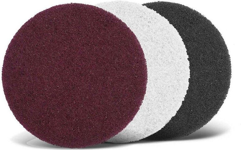 MENZER Fleece Schleifvliese, 225 mm, f. Trockenbauschleifer, Faservlies (10 Stk.) sehr fein (ca. K 320)