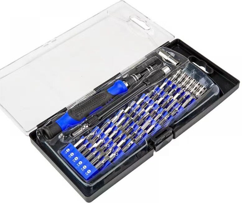 58-in-1 Schraubendreher-Set, magnetisches Präzisionswerkzeug mit Verlängerungsstange, Zubehör für Computer-, Spielekonso...