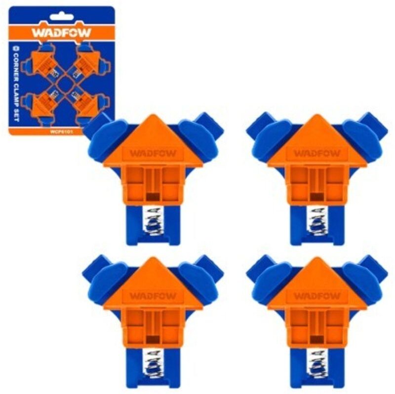 Satz mit 4 WADFOW 90º-Winkelklemmen