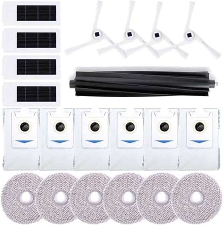 Für X2 Omni/X2 Pro/X2 Roboter Staubsauger Zubehör Roller Wichtigsten Seite Pinsel Hepa-Filter Mopp Tuch Teile