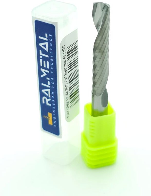 1-Zahn VHM PVC-Holzschneider 6 x 32 x 60 mm