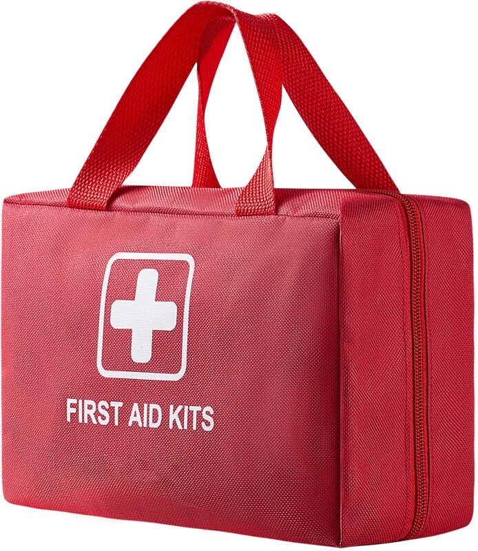 Mophorn - Erste-Hilfe-Set, 500-teilig, aus robustem 600D Nylon, ideal für medizinische Notfallversorgung zu Hause, im Au...