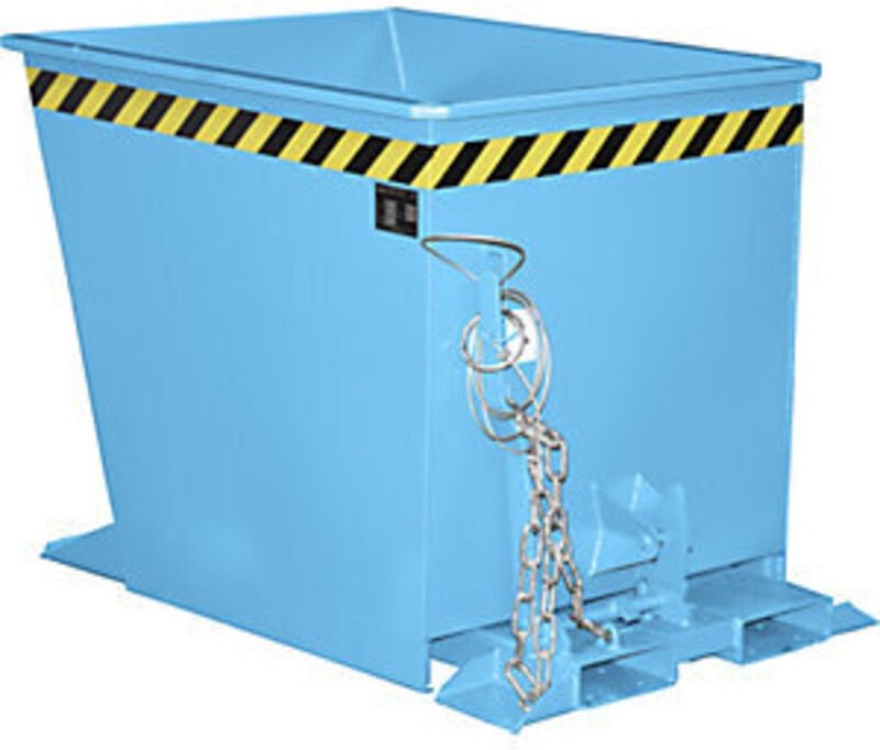 Bauer Kippbehälter GU-RZ 30, lackiert, Lichtblau