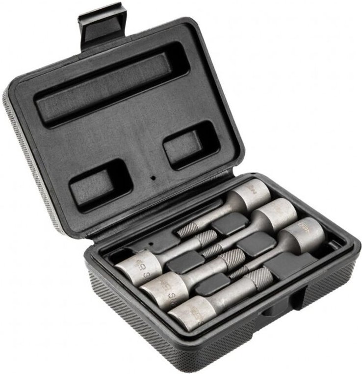 Neo Tools - 6 tlg. Profi Schraubenausdreher Set 3/8' 25 Jahre Garantie