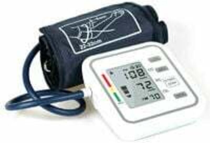 Automatisches elektronisches Blutdruckmessgerät für den Arm mit großem LCD-Bildschirm und intelligentem digitalem Blutdr...