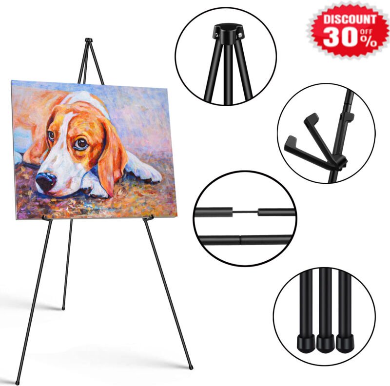 Dayplus - Studio Metall Staffelei Display Kunst Versorgung Handwerk Künstler Hochzeit Stand Malerei Staffeleien