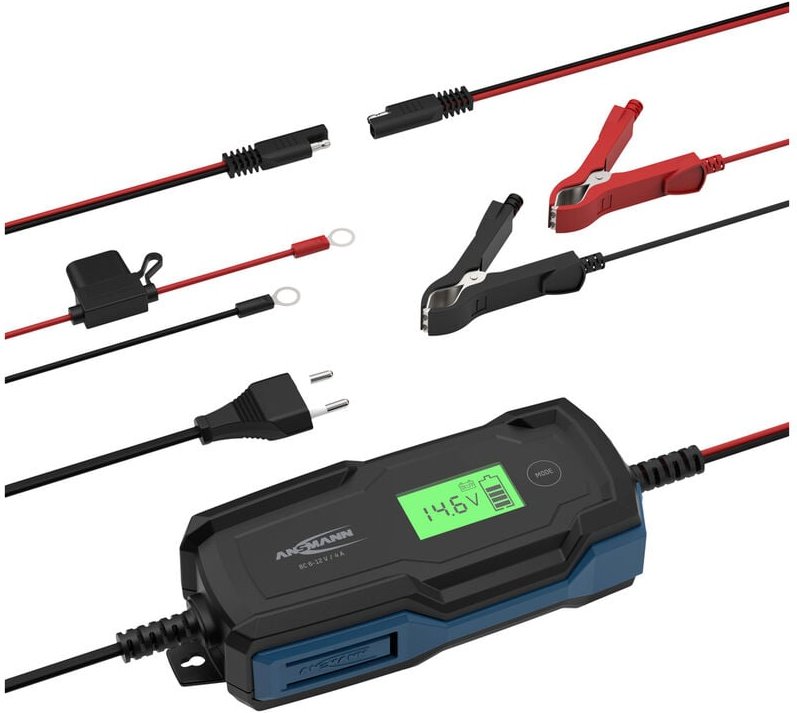 Bc 6-12V / 4 a 1001-0144 Kfz-Ladegerät, Werkstattladegerät, Batterieüberwachung, Kfz-Batteri - Ansmann