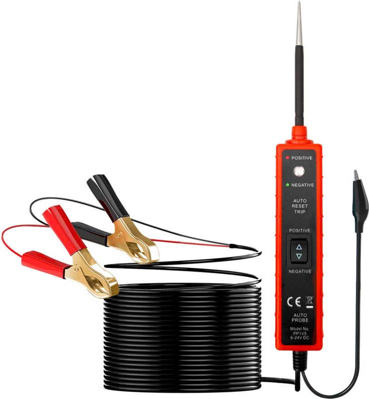 Decdeal - EM285 Kfz-Elektrokreis-Tester-Auto-Elektrosystem 6-24V dc