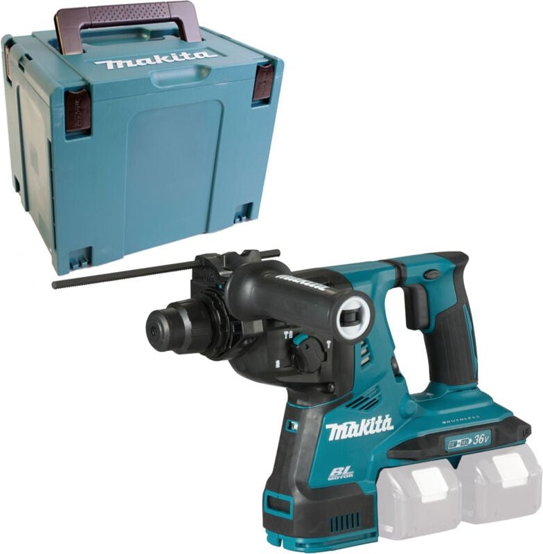 Makita - Akku-Bohrhammer DHR280ZJ sds-plus 2x18V ohne Akku ohne Lader im makpac