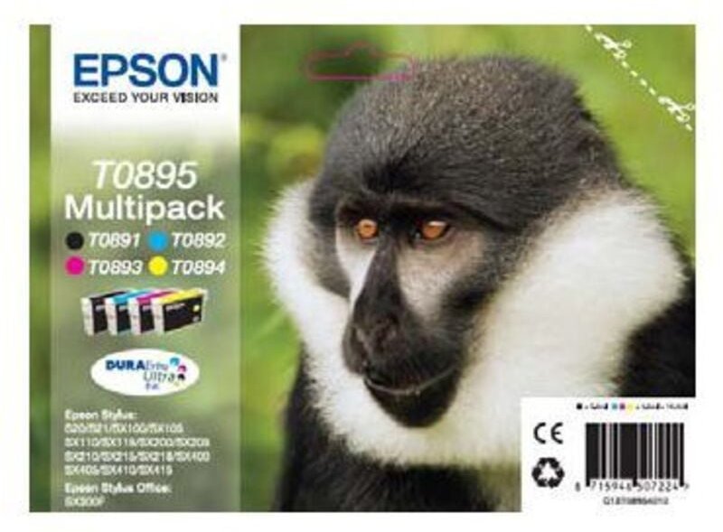 Epson Patrone Stylus S20/SX1000/SX2000 sw T0895 (C13T08954010)