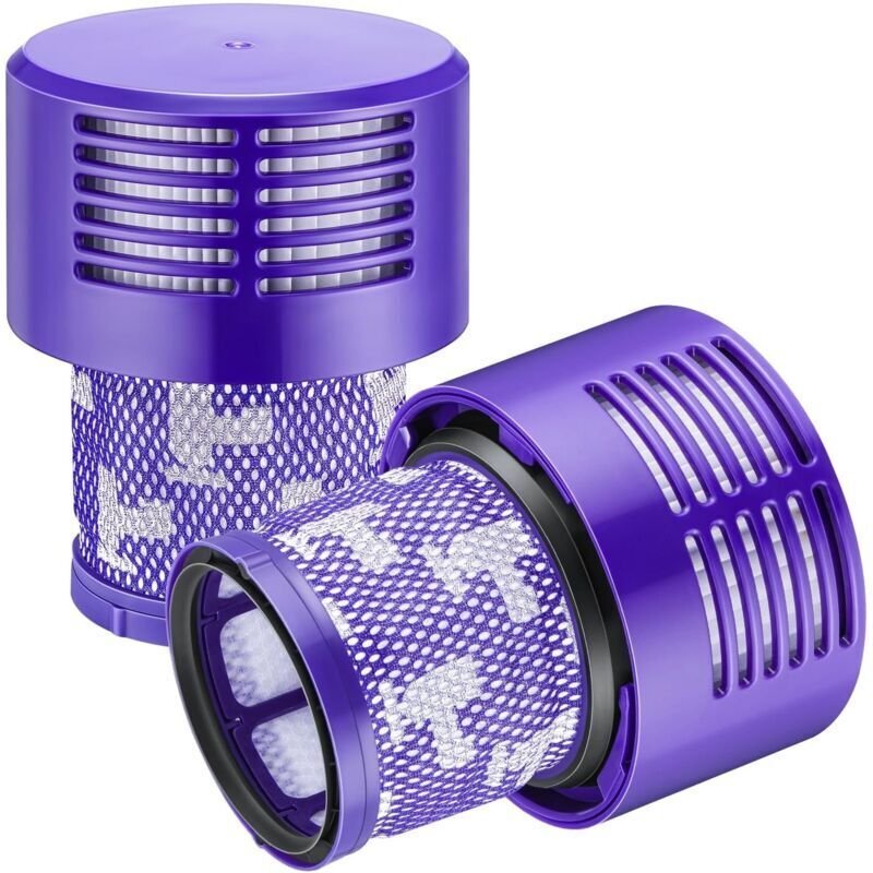 2er-Pack waschbare, wiederverwendbare Ersatzfilter für Dyson V10 Cyclone Animal Absolute Motorhead Total Clean Pro Extra...