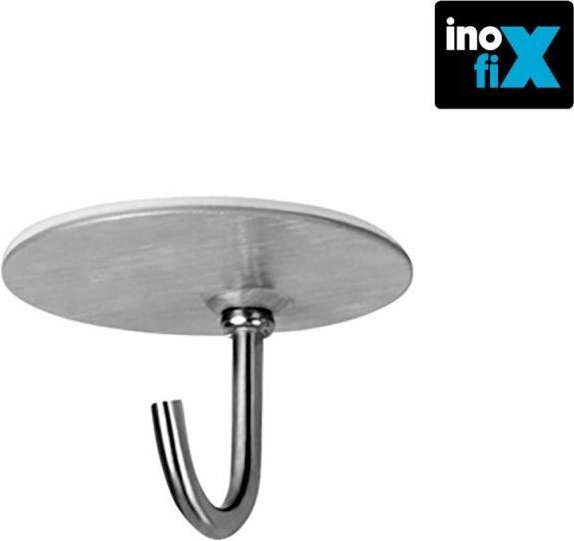 Klebeaufhänger aus Edelstahl 2176-1-000 Blister 2 Einheiten Inofix