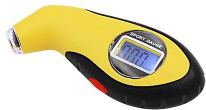 Digitales Reifendruckmessgerät für Pkw und Motorräder, Mini-Diagnosegerät mit Fahrzeugmodell-Detektor, tragbares Reifend...