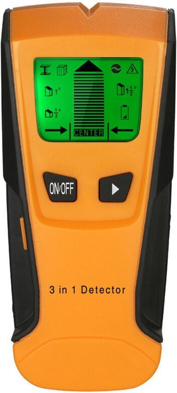 in 1 LCD Display Digital Wand Detektor Metall Holz AC Kabel Live Wire Scanner