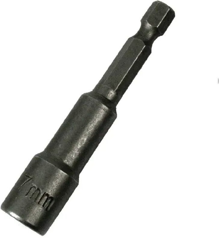 Set magnetischer Bithalter, 7-mm-Magnet-Sechskantnuss, Magnet-Bohrer-Sechskantnuss